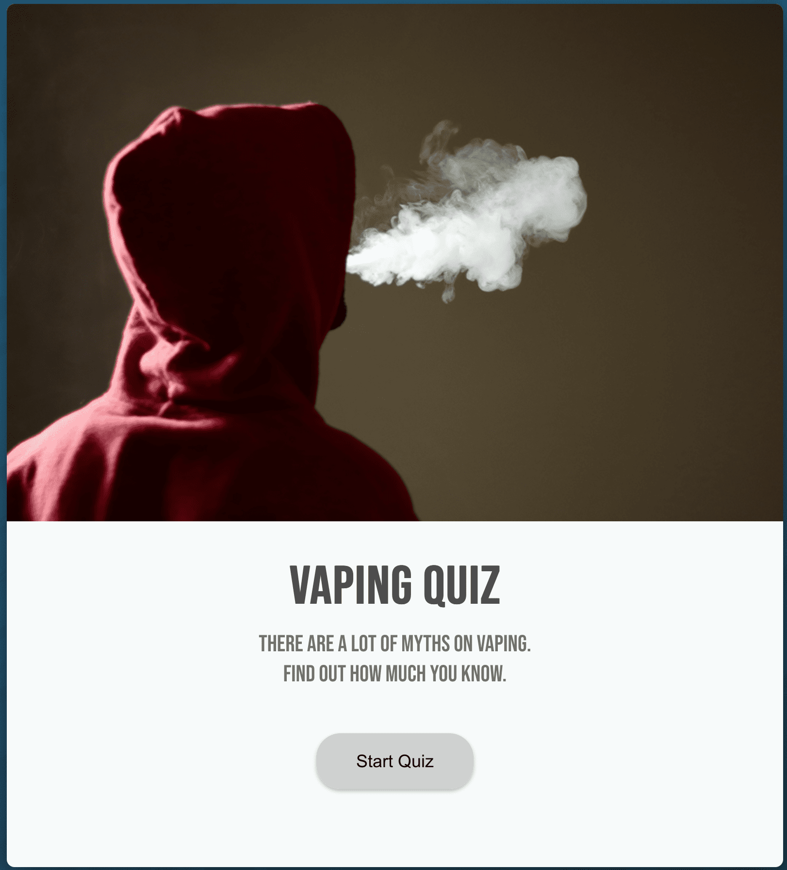 Vaping quiz - test your knowledge